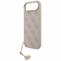 Guess 4G Charms Collection Magnētiskais viedtālruņa apvalks iPhone Air - rozā