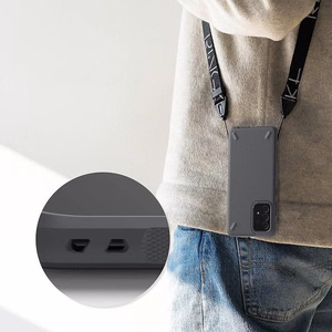 Ringke Onyx izturīgs TPU viedtālruņa apvalks Samsung Galaxy A72 4G pelēks (OXSG0038)