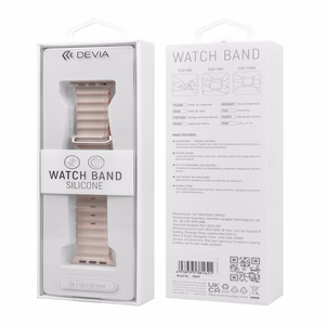 Devia siksniņa Deluxe Sport6 Apple Watch 44mm/ 45mm/ 46mm/ 49mm melna, oranža, melna