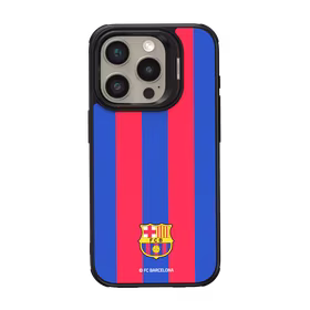 FC Barcelona case iPhone 15 Pro Magnētiskais maciņš MagSafe OCFCBMCIP15PBG BG