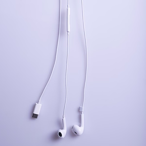 Maxlife проводные наушники MXEP-04 USB-C белый