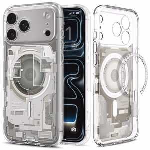 Spigen Ultra Hybrid MagSafe Zero One maciņš iPhone 18 Pro Max / 17 Pro Max, titāna krāsā