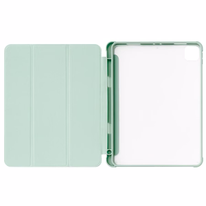 Stand Tablet Case Smart Cover case for iPad Pro 12.9 '' 2021/2020 with stand function green