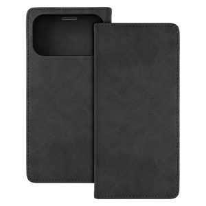 Melns TFO Smart Suede atlokāms vāciņš-maciņš – Apple iPhone 17 Pro Max un iPhone 18 Pro Max modeļiem