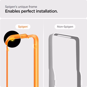 Spigen ALM Glass FC rūdītais stikls iPhone 15 Pro - melns 2 gab.