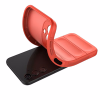 Viedtālruņa apvalks Magic Shield Samsung Galaxy A24 4G elastīgs aizsargs - sarkans