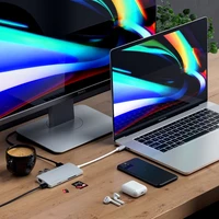 SATECHI adapter HUB 7in1 Type C ST-TCMA2S silver