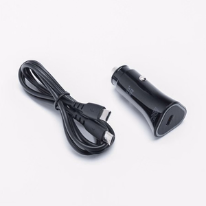 Car charger Blue Star USB C QC3.0 PD AFC 3A 20W + cable USB C to USB C black