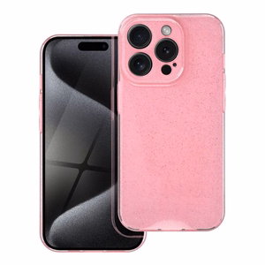 CLEAR CASE 2 mm BLINK viedtālruņa apvalks, paredzēts IPHONE 15 Pro, rozā