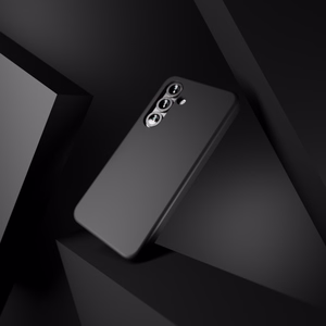 Puro Icon silikona viedtālruņa apvalks Samsung Galaxy S25+ - melns
