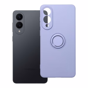 Viedtālruņa apvalks ar silikona gredzenu SAMSUNG S25 Edge violets