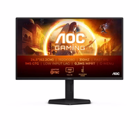 AOC G4 25G4SXU computer monitor 62.2 cm (24.5") 1920 x 1080 pixels Full HD LED melns, pelēks