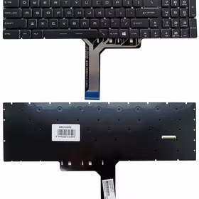 Keyboard MSI: GE63, GE73, GS63, GS73, with RGB backlit, US
