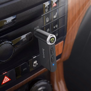 AUX Bluetooth uztvērējs Hoco Jack 3,5 mm E58 melns