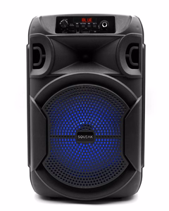 SQUEAK PulseTower SQ1006 karaoke skaļrunis, Bluetooth 5.3 + EDR