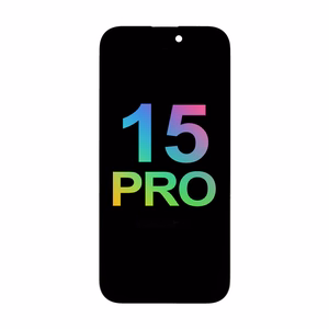 Mecanico Soft OLED ekrāns Incell iPhone 15 Pro ar rāmi (Support IC Transplant) - melns