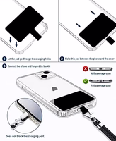 Universāla telefona siksniņa balts