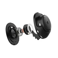 Spigen SA2403 ANC Pro bezvadu austiņas - melnas