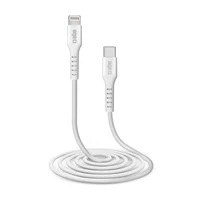 SBS TECABLELIGTC2W USB-C - Lightning kabelis 2 m - balts