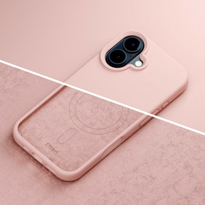 Etteri Silikona Mag maciņš for iPhone 17 gaiši rozā