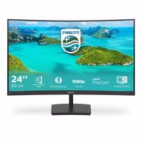 Philips E Line 241E1SCA/00 monitors 59.9 cm (23.6") 1920 x 1080 pikseļi Full HD LCD melns
