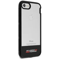 Ferrari Racing Shield viedtālruņa apvalks iPhone 7 / 8 / SE 2020 / SE 2022 - Daļēji caurspīdīgs