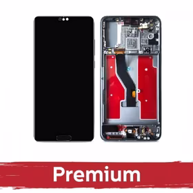 LCD Displejs Saderīgs ar Huawei P20 Pro / Melns / OEM