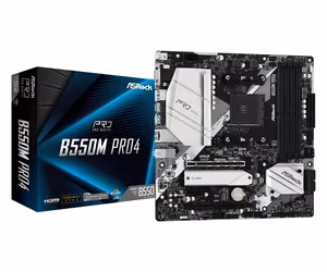 Asrock B550M Pro4 Socket AM4 micro ATX AMD B550 Материнская плата