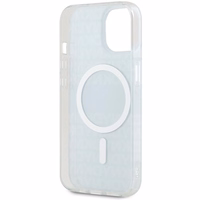 DKNY IML Mono un svītras Magnētiskais viedtālruņa apvalks iPhone 15 / 14 / 13 - zila
