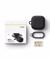 Ringke Onyx Magnetic Maciņš for Samsung Galaxy Buds 4 / 4 Pro - melns