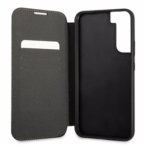 Viedtālruņa apvalks BMW M Collection Triangles Case Samsung Galaxy S22+ melns