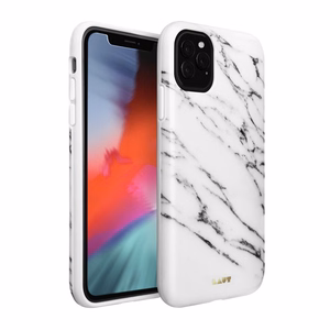 Laut Huex Elements vāciņš ierīcei iPhone 11 Pro Max, balta marmora raksts