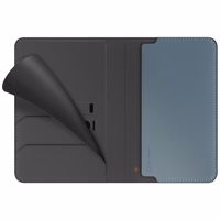 Pases maciņš UNIQ Belmont z Apple Find My RFID aizsardzība pelēki zils