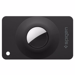 Spigen AirFit 2 maciņi Apple AirTag 1/2, 2 gab. – melni
