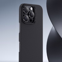 Benks Magnētiskais Armor Air Kevlar viedtālruņa apvalks iPhone 16 - PC rāmis 600D - melns (m)