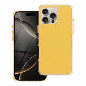 MATRIX Viedtālruņa apvalks IPHONE 16 Pro Max dzeltenais
