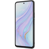 Nillkin Textured viedtālruņa apvalks izturīgs pastiprināts apvalks ar gēla rāmi un neilona aizmuguri Honor 50 SE melns