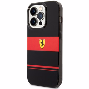 Ferrari FEHMP14LUCOK iPhone 14 Pro 6.1" melns/melns cietais apvalks IMD Combi Magsafe
