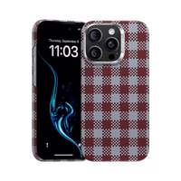 Benks magnētiskais Armor Vichy Kevlar apvalks (RF66) iPhone 16 Pro Max sarkans