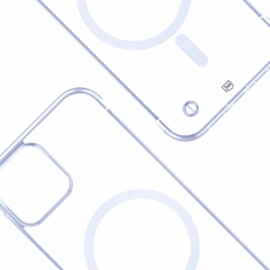 3mk Just20g Magnētiskais viedtālruņa apvalks iPhone 15 Plus - caurspīdīgs