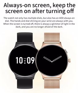 Blavec Smartwatch M-01 Vesta HD AMOLED Voice Call (SWM01-B) black