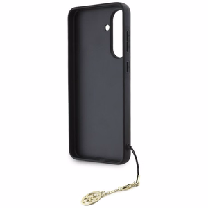 Guess 4G Charms Collection Case for Samsung Galaxy A56 - Brown