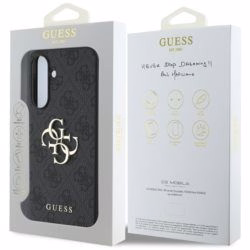 Guess Big 4G Logo Classic Logo Case for Samsung Galaxy A56 - Black