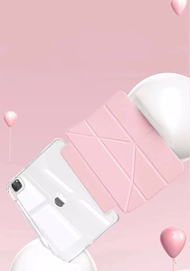MACHINO TAB maciņš iPad Pro2/3/4 11" 2020/2021/2022 un iPad Air 4/5 10.9" un iPad Air 11" (2024) rozā