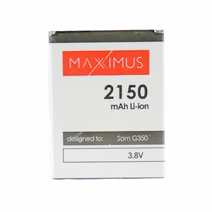 Аккумулятор MAXXIMUS SAM G350 CORE PLUS 2150 mAh EB-B185BE