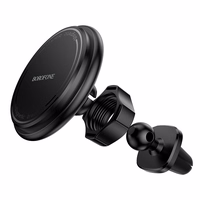 Auto tālruņa turētājs Borofone BH135 MagSafe (gaisa ventilācijas atveres), melns