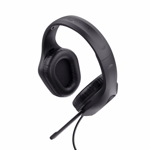 Trust GXT 415 Zirox austiņas vadu galvas lente spēļu melnas