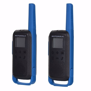 Motorola Talkabout T62 dubultpakete + lādētājs zils