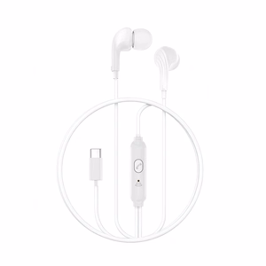 XO EP82 vadu austiņas ar USB-C savienojumu, baltas