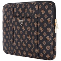 Guess Sleeve Peony Pocket Triangle 14" klēpjdatora soma - melna